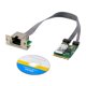 thumbnail image 2 of M.2 una + e KEY 2.5G Tarjeta LAN Ethernet RTL8125B Tarjeta de Red de Control Industrial Adaptador de Red PCI Express, 2 of 8