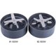 thumbnail image 1 of Extractor cruzado Premium, Base de hoja de acero inoxidable, pieza de repuesto, accesorios para exprimidor, pieza compatible con licuadora LingWen 1327534085716, 1 of 1