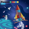 thumbnail image 2 of Figuras de acción magnéticas con personajes Picasso Toys Astronaut x4, 2 of 7