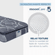 thumbnail image 3 of Colchon Matrimonial Restonic Ortopédico Ultra Confort Anti-Estrés + 2 Almohadas, 3 of 8
