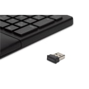 Kensington Pro Fit Ergo Wireless Keyboard-Black (K75401US)