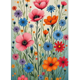thumbnail image 3 of Decorative Design Floral Banner Colorful Pattern Spring Theme for Garden Party Wedding Ceremony Nature Celebration, 3 of 6