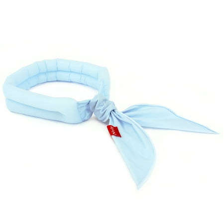 Around Crystal - N-rit Cooling Scarf, Wrap a Soaked Tie Around Neck to Chill Out. Crystal Polymers Keeps Wet and Reusable. Great for Outdoors, Sports, Travel, Exercise