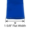 thumbnail image 3 of Gloxco 1" Inside Diameter (1-5/8" Flat Width) Blue Lay Flat Hose for Discharge or Backwash Water Transfer Applications, Reinforced PVC, 50' Length, 3 of 3