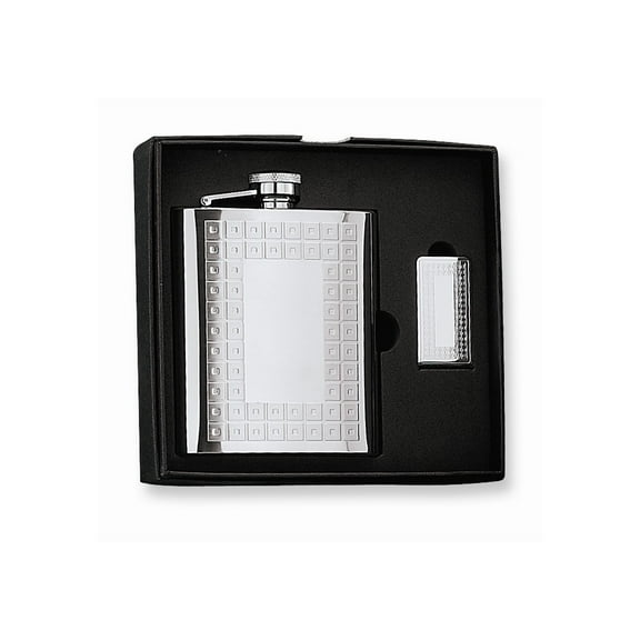 FB Jewels Stainless Steel Gift Boxed Flask