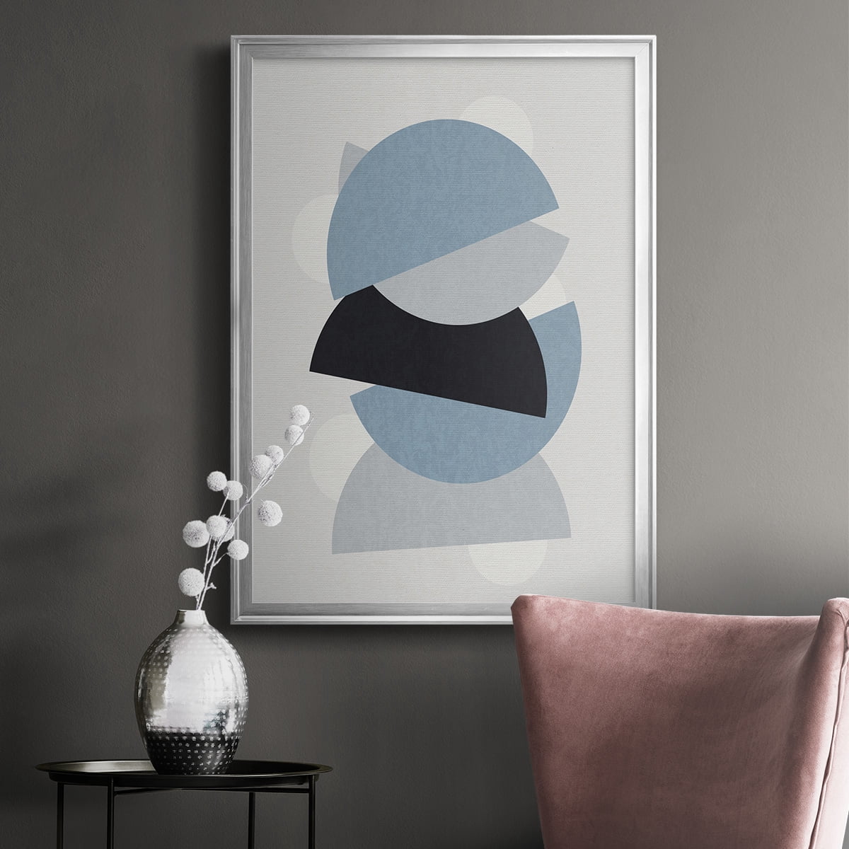 Shapely Blues I Premium Classic Framed Print - Ready to Hang