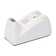 thumbnail image 1 of Packaging Tape Dispenser Plastic White Antiskid Base for Tape Width within 18Mm 1 PC Office Desktop, 1 of 6