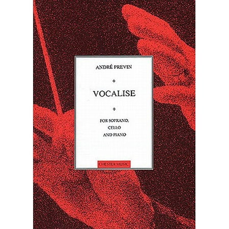 - Vocalise for Soprano, Cello and Piano