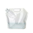 thumbnail image 2 of mmirethe 5/10/15L Folding Water Bag Storage Jug Good Sealing Waters Bottle with Inlaid Handle Collapsible Water Container Large Capacity 10L, 2 of 8