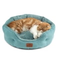 thumbnail image 1 of Cama para mascotas para perros y gatos pequeños, azul, 50 x 48 x 15 cm, 1 of 8