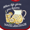thumbnail image 4 of Inktastic When Life Gives You Lemons, Make Lemonade Boys or Girls Baby Bib, 4 of 4