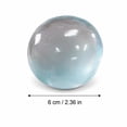 thumbnail image 3 of Diceymbol Coconut Oil Stress Relief Ball Slow Rising Squishy Squeeze Ball Blue Hand Fidget for Office Desk Home Travel 2.36 Inch, 3 of 8