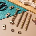 thumbnail image 4 of BESTYASH 12 Sets Table Board Connector Hardware with Half Moon Bolts for Carpentry Projects, 4 of 6