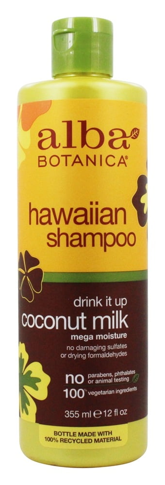 Alba Botanica Shampoing lait de coco désaltérant