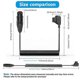 thumbnail image 3 of D-Tap Male to Female 4-Pin XLR Cable suitable for Power Supply Battery Adapter suitable for Cameras, Monitors Spring Wire, 3 of 5