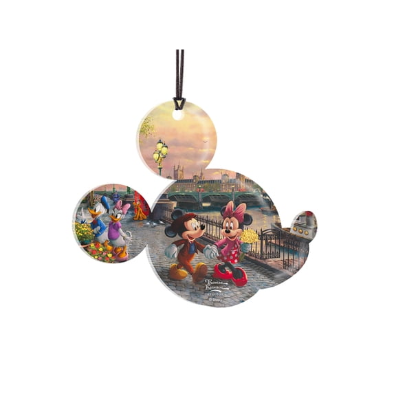 Disney (Mickey and Minnie Mouse in London) Hanging Acrylic Print ACPMICKEY789