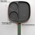 thumbnail image 4 of 3 In 1 Omelette Pan, 110V Frying Pan, Burgers Kitchen Dining Pan, Small Kitchen Appliances, Breakfast Frying Pan, Power Adjustment, Non Stick Pot, Easy to Clean, Multifunctional Cooker, 4 of 6