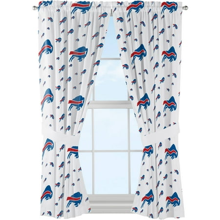 Nfl Denver Broncos Anthem Window Curtain Panels Set Walmart Com