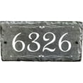 thumbnail image 5 of Beautifully Handcrafted and Customizable Slate Home Address Plaque (12"x6", 12"x8", 16"x10" or 18"x8”) Improve the curb appeal of your property with this bespoke house sign., 5 of 7