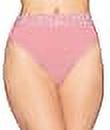 Vanity Fair Lingerie Women's Underwear, Flattering Lace Hi-Cut Brief Panties, Sizes M - 2XL
