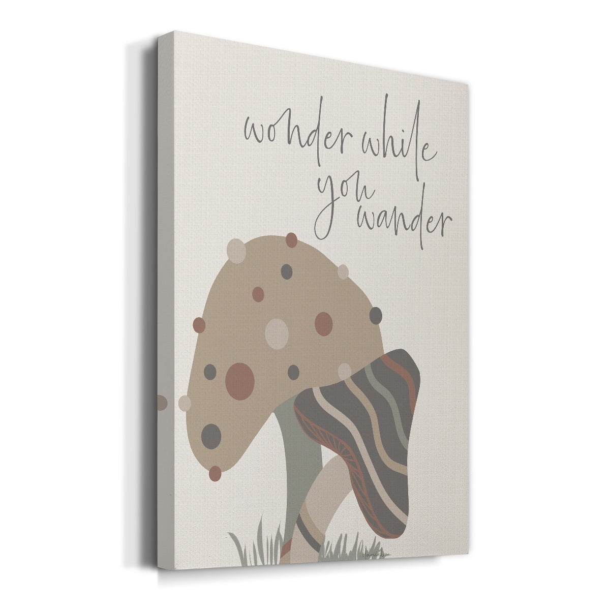 Wonder While You Wander Premium Gallery Wrapped Canvas - Ready to Hang