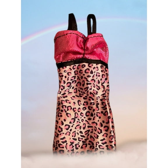Fashionistas Pink Cheetah Dress 2011 N4875 Y0365 Doll Clothing