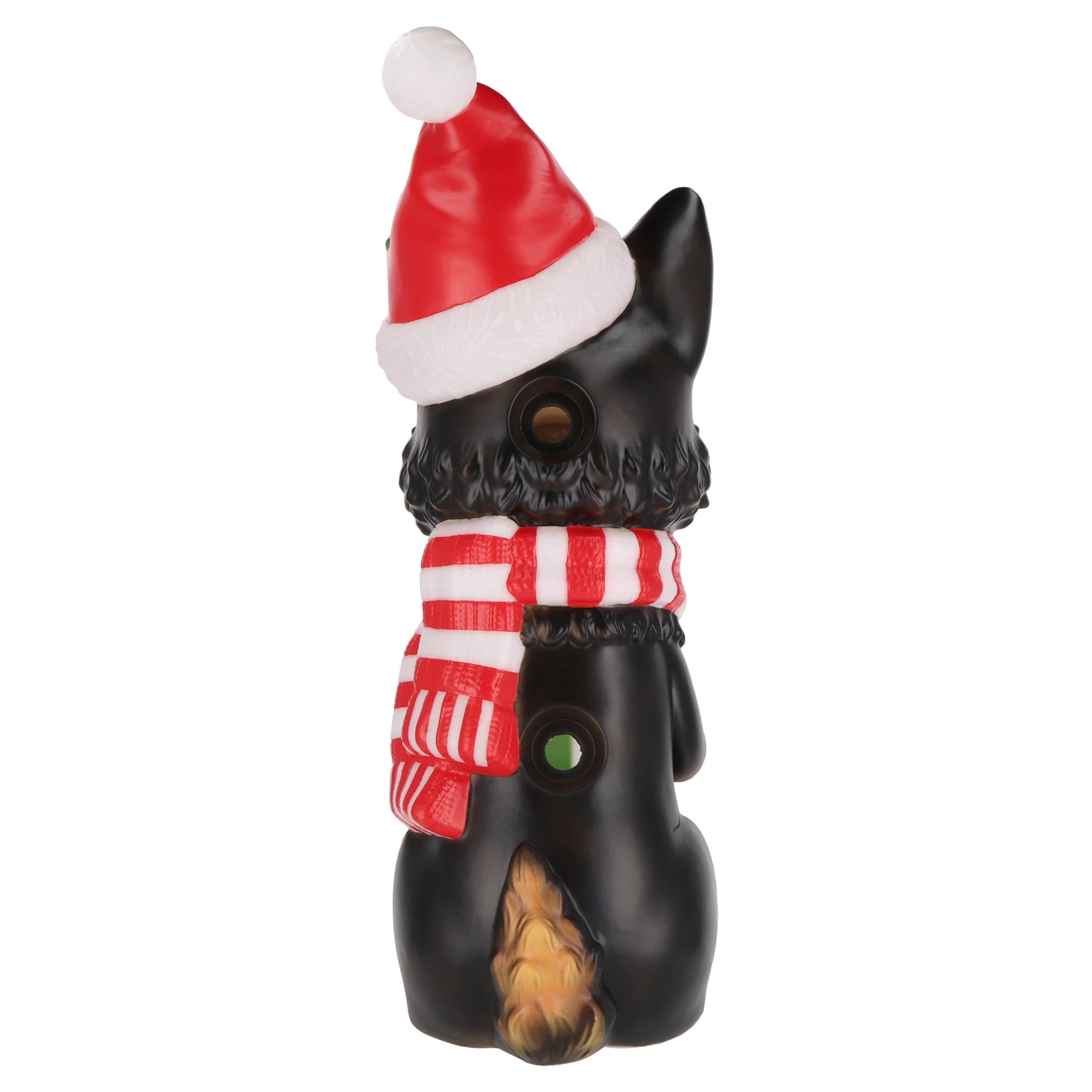 Lighted Blow Mold Dog Indoor/Outdoor Christmas Decoration, Multicolor, 32", by Holiday Time