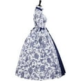 thumbnail image 3 of Women's Elegant Victorian-Inspired Rococo Gown - Historical Style Evening Dress, 3 of 10