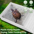 thumbnail image 4 of Tortoise Bathing Basin Small Size, Water Food Bowl With Terraced Design, For Yellow Edge Box Turtles, Semi Aquatic Turtles, Reptiles, Lizards, 4 of 7
