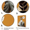 thumbnail image 3 of Designart "Dapper Giraffe Grey in Fashion Suit I" Animals Canvas Wall Art - Traditional Yellow Giraffe Fashion Bedroom Canvas Wall Art, 3 of 6