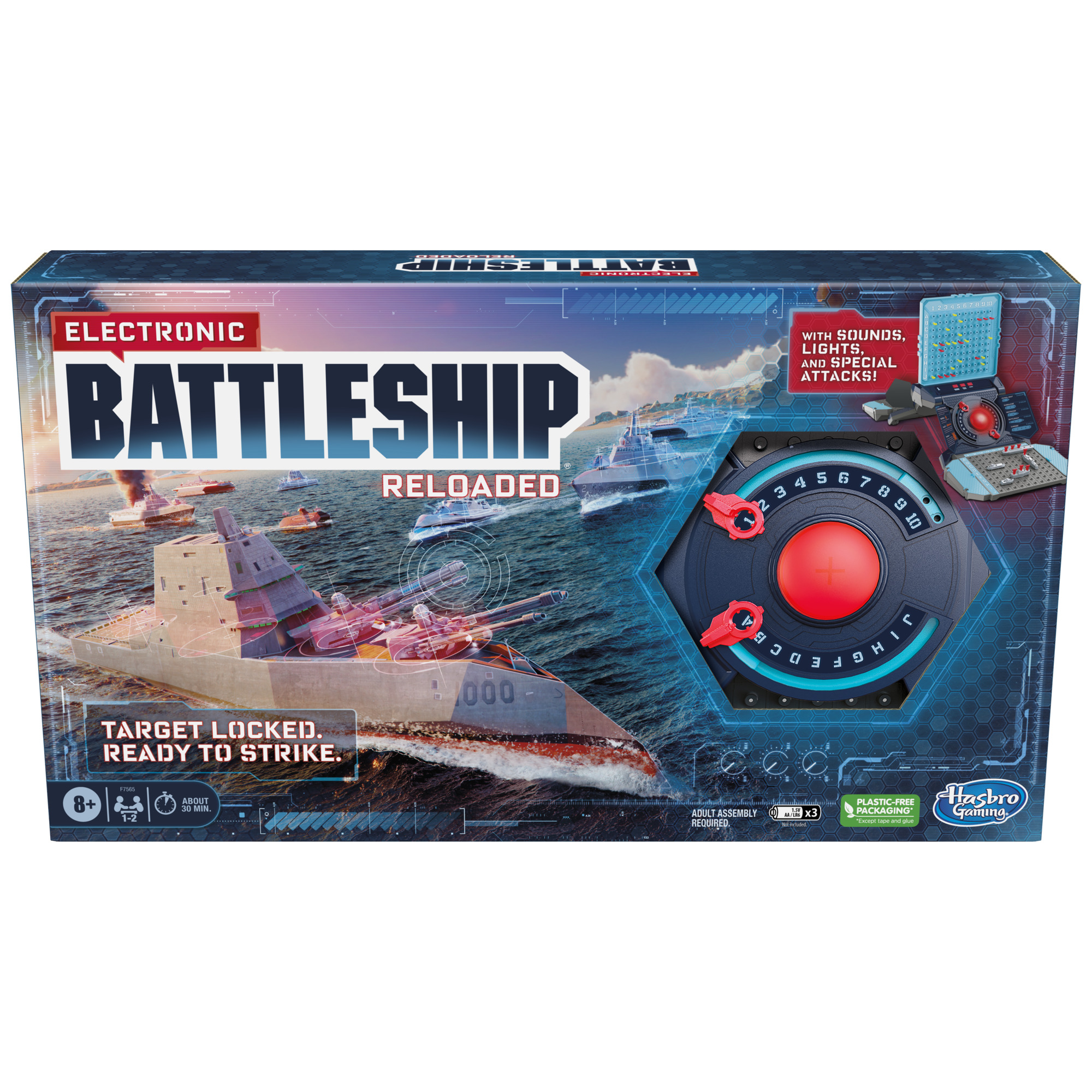 Electronic Battleship Reloaded Board Game photo 1