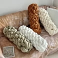thumbnail image 3 of sunsanly Knot Pillow Super Soft Elastic Shell Shaped Washable Home Sofa Couch Decorative Cushion Home Office Living Room Throw Pillow, 3 of 8
