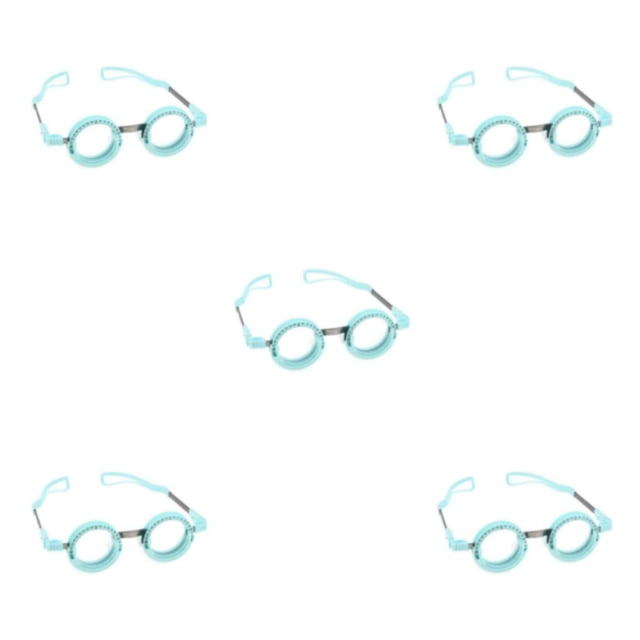 maskred Adult Optical Trial Lens Frame Eyeglasses Optometry Optician Tool Optic Blue 66mm 5Set