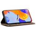 thumbnail image 3 of For Xiaomi Redmi Note 14S Case Jeans Cloth Texture Anti-Scratch Leather Stand Phone Cover - Coffee, 3 of 5
