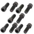 thumbnail image 1 of 10 Pcs M8 x 20 Tornillos de Cabeza Hexagonal de Acero Aleado con Casquillo Negro, 1 of 1