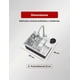 thumbnail image 4 of Tarja de Cocina Plateada Maxims 60x46 cm Acero Inoxidable con Grifo y Accesorios, 4 of 7