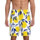 thumbnail image 1 of Fotbe Tropical Lemon Pantalones Cortos de Pijama para Hombre, Ropa de Dormir, Pantalones de Pijama Cortos para Hombre-4X-Large, 1 of 6