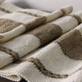 thumbnail image 3 of YASSINHE Microwave Oven Dust Cover Cotton Linen Fabric Cloth Protector Decorative Kitchen Appliance Cover-Stripe 1, 3 of 5