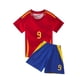 thumbnail image 3 of Conjunto deportivo para niños, niño y niña, camiseta de aficionados de Lamine Yamal, ropa de entrenamiento, juegos para hombres y niños, kits de fútbol, uniformes de ocio, 3 of 4