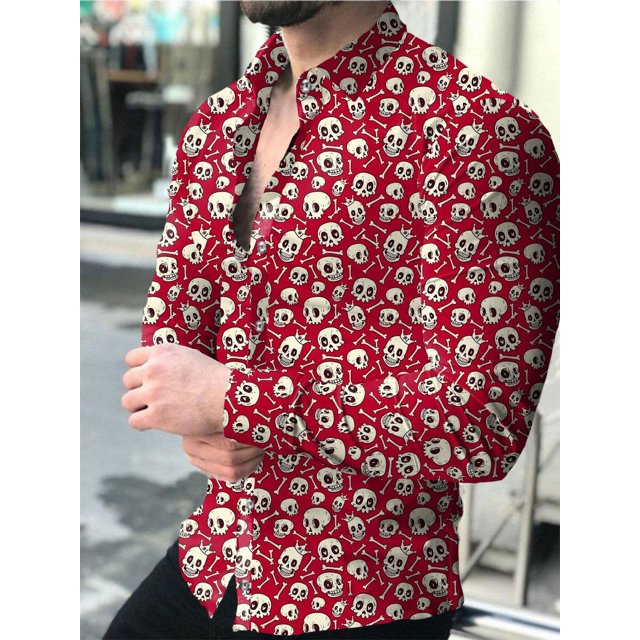Camisa de hombre serie animal diseño de botones de moda superior suave cómoda camisa 2024 nueva casual transpirable para hombre
