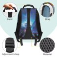 thumbnail image 4 of Pzuqiu Steam Train Personalized School Backpacks for Kids Students 17 Inches Back to School Customized Shoulder Bookbags with Adjustable Straps Breathable Custom Backpack with Name, 4 of 7