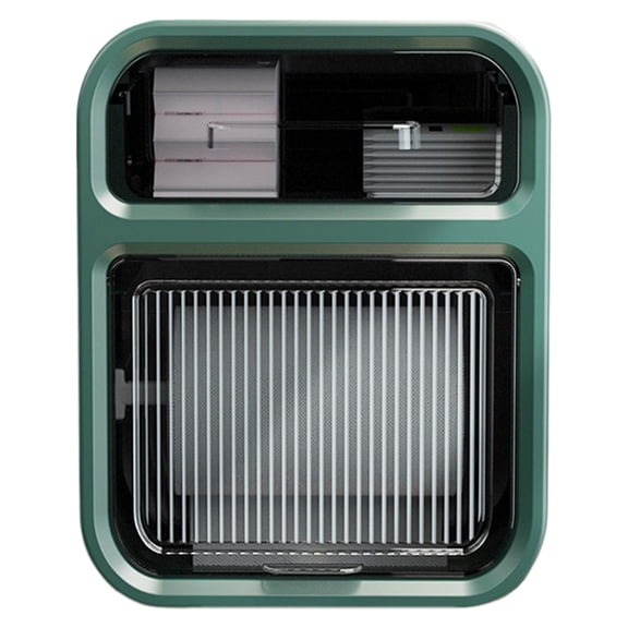 COOLHOOD Dispenser Holder Stand Bathroom Storage Box Organizers with Drawer for Sanitary Pad Paper