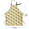 thumbnail image 5 of Picia Cartoon Honey Pot Bee Sunflower Waterproof Apron for Unisex Adult - Adjustable Bib Apron with Pockets, Ideal for Cooking, Gardening, Painting, and Household Chores, 5 of 9