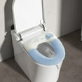 thumbnail image 3 of MICLOZYT Bathroom Pads,Winter Soft Warm Plush Toilet Seat Pads,1Pieces Thicker Bathroom Soft Pad with Handle Toilet Lid Cover Cushion Soft Thicker Stretchable Washable Fits All Oval Toilet Seats, 3 of 7