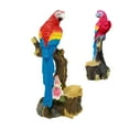 thumbnail image 5 of Resin Parrot Figurines, Bird Figurines Landscape Ornament, Outdoor Bird Model Parrot Statue Decoration for Balcony, Yard, Outdoor, 5 of 9