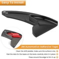 thumbnail image 3 of Cubierta de ajuste de palanca de cambios extendida para volante para Dodge Challenger Charger Durango, 3 of 5