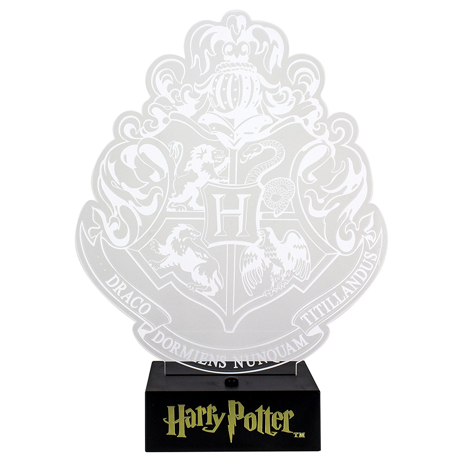 Harry Potter Slytherin crest Nightlight Night Light Lighted Glass Block Hogwarts