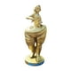 thumbnail image 2 of Adorno de gimnasio, figura de dama, escultura, centro de mesa, toma un martillo para tallar dorado, 2 of 9