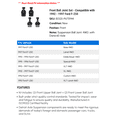 thumbnail image 2 of Front Ball Joint Set - Compatible with 1992 - 1997 Ford F-250 1993 1994 1995 1996, 2 of 2