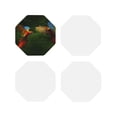 thumbnail image 2 of Disketp Hybrid Parrot In The Forest Funny Coasters,4 Pcs Leather Coasters With Holder, Perfect Housewarming Hostess Gifts,Protect Furniture From Water Marks Scratch, 2 of 9